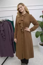 Yakası volanlı tunik Mn4712 - Görsel 3