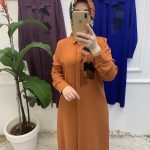 Önü Gizli Düğme Detaylı Baskı Desenli Kadın Tunik Mn1155