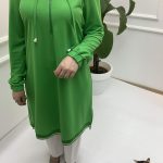 Eteği Ribanalı tunik Mn4790