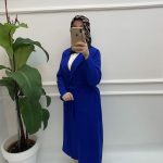 Kruvaze tekdüğme kuşaklı Giy Çık Mn23y-101