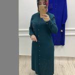 Haya Taş Baskı Tam Boy Tunik