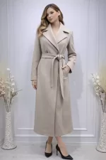 Alyaka 8255 Kaşmir Dokuma Kaşe Kaban