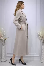 Alyaka 8255 Kaşmir Dokuma Kaşe Kaban - Görsel 3