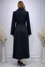 Alyaka 8255 Kaşmir Dokuma Kaşe Kaban - Görsel 7