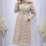 Alyaka 8170 Nova Kumaş Kapüşonlu Kaban