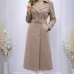 Alvn 90603 Kaşmir Dokuma Kaban