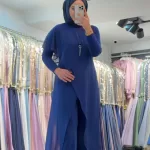 Ahsen Şifon Detaylı Tesettür Tulum-8654