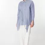 Ghisa Çizgili Tek Tunik-4627