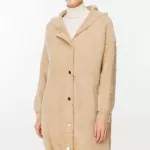 Ghisa Kapüşonlu Angora Kaban-6547