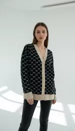 Ghisa Ribana Detaylı Hırka-3083