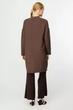 Ghisa Yanları Düğme Detaylı Triko Tunik-4656 - Görsel 4