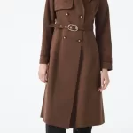 Zühre Yaka Detaylı Trençkot Kap-13812