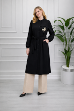 Alesya 5265 tunik beli bağcıklı - Görsel 6