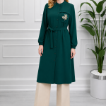 Alesya 5265 tunik beli bağcıklı