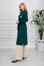 Alesya 5265 tunik beli bağcıklı - Görsel 10