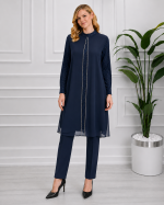 Vildan 1247 42 52 beden arası boy 104 cm  tunik